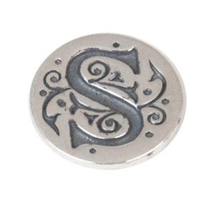 "S" Sterling Silver Alphabet JewelPop - KJP019Si Kameleon Jewelry